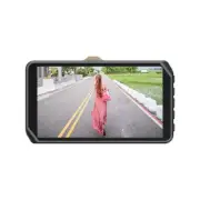 Dual Lens Car DVR Dash Cam 4in HD Video Recorder G-Sensor Front Rear Camera