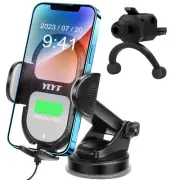 3-in-1 Car Phone Holder [2024] for Air Vent Dashboard Windshield [Bumpy Roads...