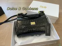 在飛比找Yahoo!奇摩拍賣優惠-【二手包包】Dolce & Gabbana dg杜嘉班納西西