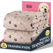 Washable Pee Pads for Dogs - Super Absorbent Reusable Puppy Pads 2Pack