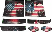 Flag Pattern Controller Skin, Protective Decal Cover for Gamers with Easy Installation and Anti-Scratch Properties，Intended for PS5