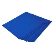 Glitter EVA Foam Sheets Blue Self Adhesive Back 15.7 x 11.8 Inch 1.6mm 10 Pcs