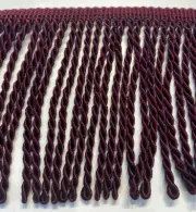Bullion Fringe 6" Wine Trim By The Yard