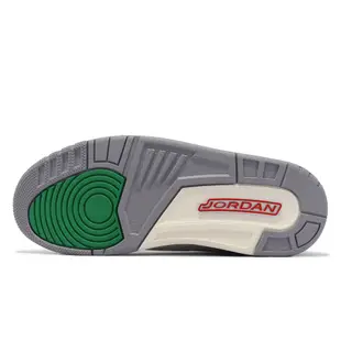 Nike Air Jordan 3 Retro 白 綠 爆裂紋 女鞋 男鞋 AJ3 【ACS】 CK9246-136
