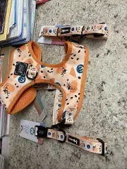 Sassy Woof Dog Harness Collar & Leash Matching Set Medium