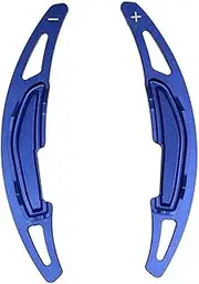 Car Steering Wheel Shift Paddles for B&MW F87 M2 for B&MW F80 M3 for B&MW F82 M4 M5 M6 F85 Car Steering Wheel Shift Paddle Cover Shift Extension Rod HTEOPOEKFR(Blue)