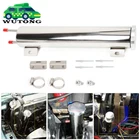 Universal Polished Stainless Steel 2" x 13" 20OZ Radiator Coolant Overflow Tank