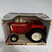 Red Allis Chalmers D21 Tractor Series II TURBOCHARGED 1/16 Diecast ERTL 1987 VTG
