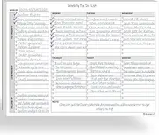 Weekly TO DO List Notepads 50 Page Task Pad with Checklist, Priority & Follow Up Sections for Added Efficiency. A Weekly Planner Pad for Organized People. 8.5 X 11 Sheets. Made in the USA.