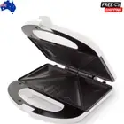 2 Slice Sandwich Maker Sandwich Press Jaffle Iron Toastie Maker Non Stick Plates