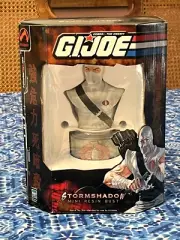 GI Joe StormShadow Mini Resin Bust 2002 Palisades/Hasbro NEW from Sealed Case