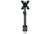 15-24" inch Single Screen LCD Monitor Tilt Desk Mount Pole Bracket VESA Black