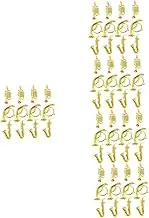 Kisangel 5sets Musical Instrument Decorative Accessories Tiniest Clarinets Recorder Instrument Miniature Mini Saxophone Inflatable Guitars for Adults Pendant Trumpet Pin Plastic 18pcs*5