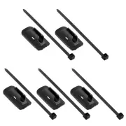 Brake Cable Line Fixed Base Guide Clamps 5Pcs for Easy Cable Organization