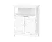 Buffet Sideboard Cabinet Kitchen Bathroom Storage Cupboard Hallway White Shelf