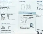 RADIANT CUT DIAMOND 2.02 CT CERTIFIED E SI1 EARTH MINED DIAMOND $33,269.40