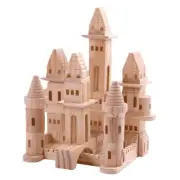 Block Kids Castle Building Stacking Toy for Age 1-3 Early Learning Presents
