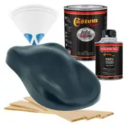 HOT ROD FLATZ Neptune Blue Firemist Quart Kit URETHANE Flat Auto Car Paint Kit