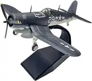 Replica Pre-Build Aircraf 1/72 for Metal WWII U.S. Army F4U-1 Corsair F4U Military Fighter Die-cast Metal Airplane Alloy Model Collection Toy Display Gift Collection Gift Display