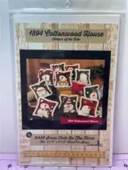 1894 Cottonwood House FELT APPLIQUE Pattern - #448 SNOWFOLK ON THE FARM PINKEEPS