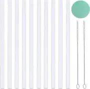 Replacement 10 Straws Set for Hydro Flask Kinds Wide Mouth Bottle Straw Lid, BPA