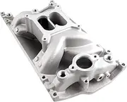 Aluminum Dual Plane Vortec Air Gap Intake Manifold For Small Block Compatible For Chevy SBC 350 1996-up Automobiles Parts Air Intake System
