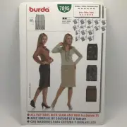 Burda 7895 Misses Sz 10-20 Skirt 3 Styles Sewing Pattern FF UC