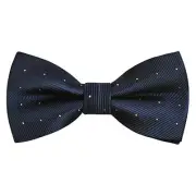 Pre-tied Adjustable Bow Tie for Men Formal Solid Tuxedo Bow Tie