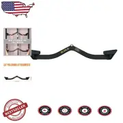 Versatile LAT Pulldown Attachment - Heavy-Duty Steel V Bar for Comfort Training