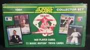 1991 Score MLB Baseball Collector Set 900 Cards 72 Magic Motion Cards Sealed Box