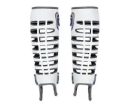 Lacrosse Goalie Valor Shin Guards, S/M, Pair