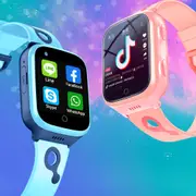 4G A68S Kids SOS Smart Phone Watch with Smart Positioning