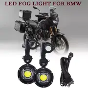 30W 6000K LED Auxiliary Spot Foglight Fog Light For BMW R1250 R1200GS F800GS