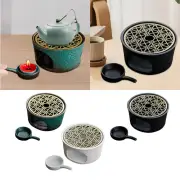 Ceramic Teapot Warmer Outdoor Multifunctional Tabletop Grill