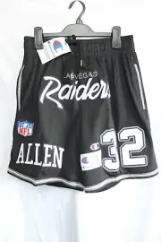 Raiders - Allen - Las Vegas Raiders - NFL -Jersey Shorts - Size Large ✅✅✅