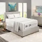 King Size Sheet Set, 4 Piece Extra Deep Pocket (18-24 Inches), Microfiber, Hotel