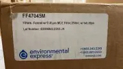 80/Pk Environmental Express Disposable Filter Funnels w/0.45um MCE Filter w/ Tab