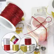 20M 1mm Tag Cord Thread Gift Wrapping String Strap Ribbon Rope Line Bracelet