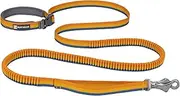 Ruffwear, Roamer Bungee Dog Lead for Running, Cycling or Hiking, Can Be Used by Hand or Without Hands, Yellow Snow, 7.3-11ft