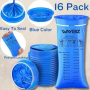 Vomit Bag Disposable Vomit Puke Throw Up Barf Bags 16 Pack 1000 Ml