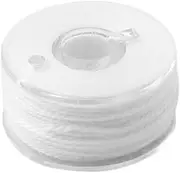 PVA Fishing Line - Carp Fishing Equipment Tackle Kit for Tying Water Soluble Thread Soluble Fishing Line 8 Strands White Carp Fishing Mesh Dissolving Thread for Bait Bags Fishing Bait Bags