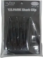 Y.S.PARK Shark Clip 8 Pieces Black Metal
