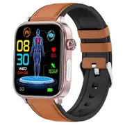 ET570 Smart Watch with Bluetooth Call,ECG,Body Temperature,Heart Rate,Blood Pressure,Multi-Sport Mod