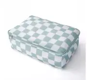 Target Bullseye's Packing Cubes Travel Essentials- Green Checkered (SET OF 2)