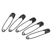 Safety Pins 1.22 Inch Nickle Plated Small Sewing Pins Black 200Pcs