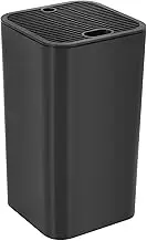 Knife Block, Removable Knife Holder Black Knife Block Without Knives Universal for Storing Knives, Scissors Sharpening Rods