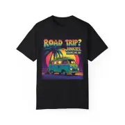 The Mystery Machine (Scooby-Doo) Retro Road Trip T-Shirt, Vintage Travel Tee