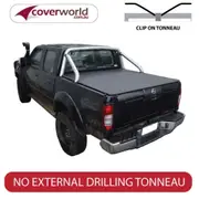 Nissan Navara D22 STR Dual Cab Tonneau Cover Cover - Clip On