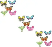 [VALICLUD] Butterfly Brooch Aesthetic Pin Funny Pin for Jacket Butterfly Label Pin Butterfly Brooch Pin Back Pin Decorative Pin Lapel Pin Clothing Brooch Enamel Pin
