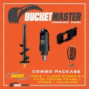 DIGGA AUGER COMBO PACKAGE - PDX2 AUGER DRIVE+200Di AUGER +FIXED CENTRE FRAME+HOS